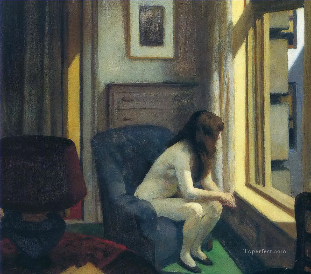 once de la mañana Edward Hopper Pintura al óleo